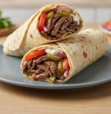 Best beef shawarma wrap in St. Vital, Winnipeg